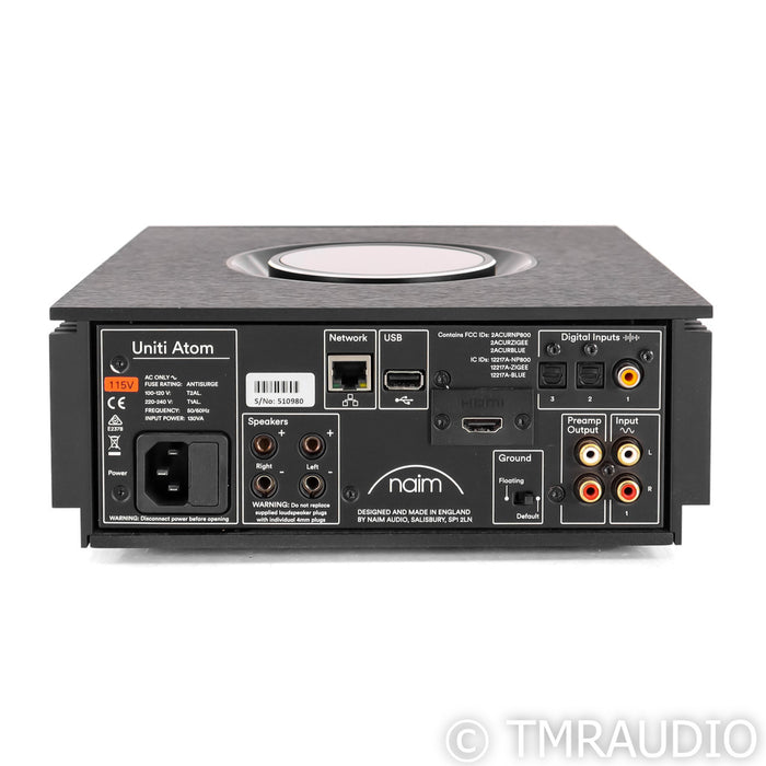 Naim Uniti Atom Wireless Streaming Integrated Amplifier; Roon Ready