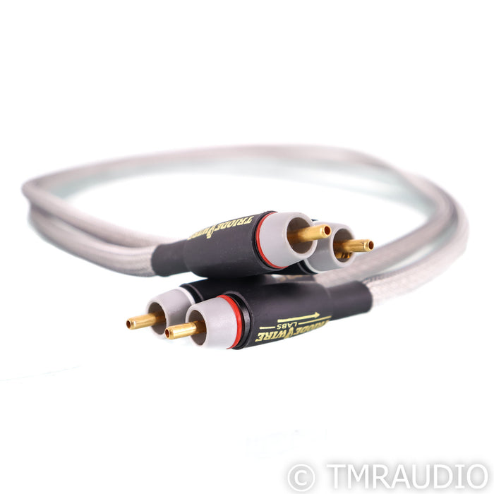 Triode Wire Labs Spirit II RCA Cables; 1m Pair Interconnects