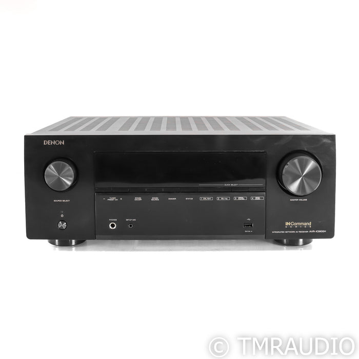 Denon AVR-X3800H 9.4 Channel Home Theater Reciever; MM Phono; Dolby Atmos
