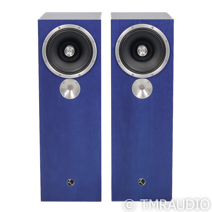 Zu Audio Omen Dirty Weekend Floorstanding Speakers; Electric Blue Pair