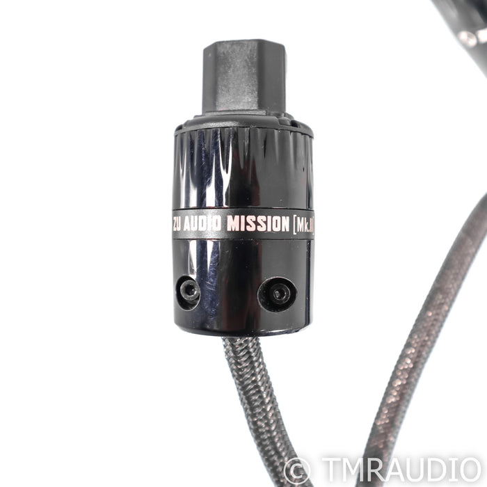 Zu Audio Mission MkII Power Cable; 1.5m AC Cord