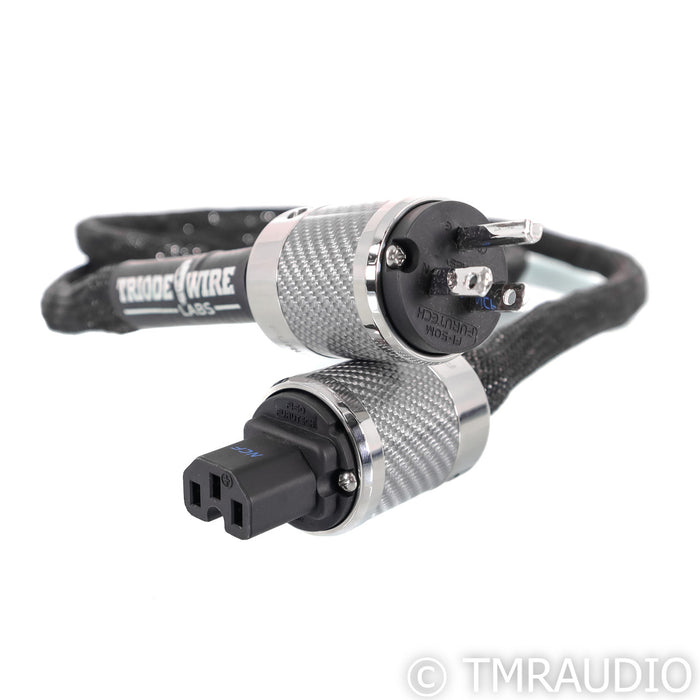 Triode Wire Labs The Obsession Power Cable; 5ft AC Cord; Statement Series (15 Amp)