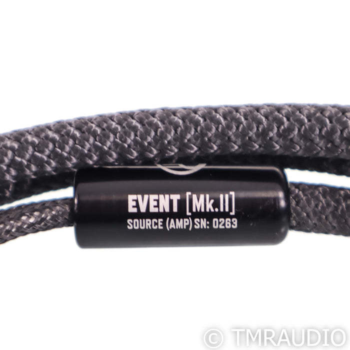 Zu Audio Event MkII Speaker Cables; 6ft Pair