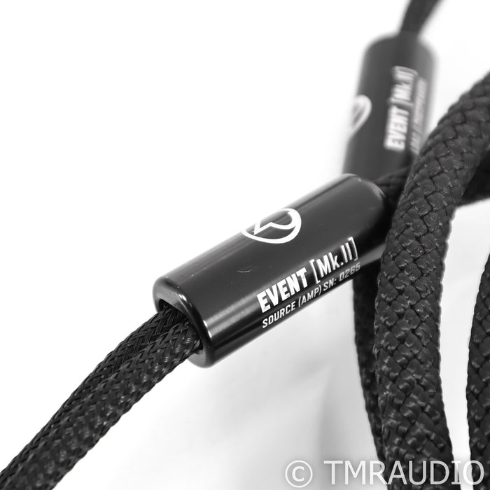 Zu Audio Event MkII Speaker Cables; 10ft Pair