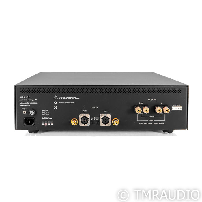 Bel Canto eVo 2 Gen II Power Amplifier; Gen 2