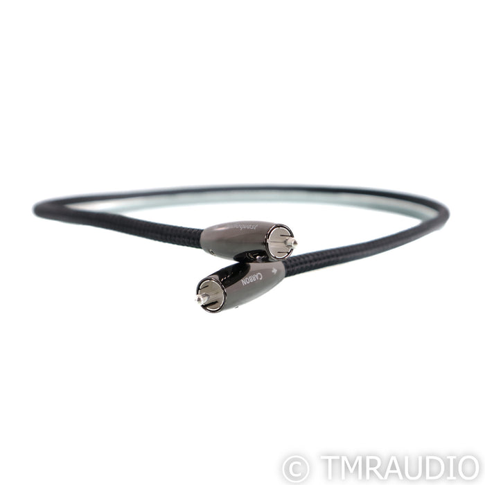 AudioQuest Carbon RCA Digital Coaxial Cable; Single 0.75m Interconnect (Open Box)