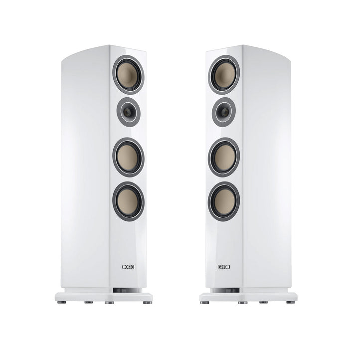 Conton Reference 8K Floorstanding Speakers; White Pair (New)