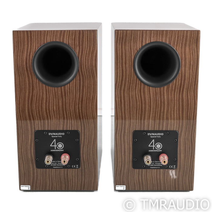 Dynaudio Special Forty Bookshelf Speakers; Black Vine Pair