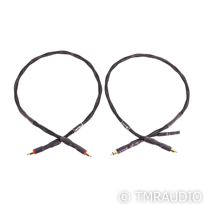 Synergistic Research Tesla Accelerator RCA Cables; 1m Pair Interconnects