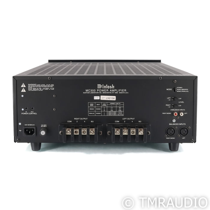 McIntosh MC300 Stereo Power Amplifier