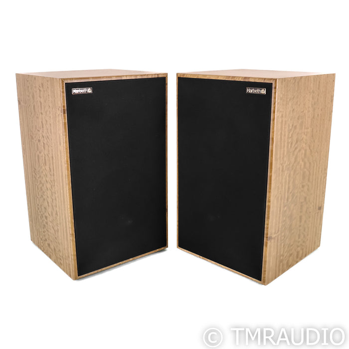 Harbeth 30.2 40th Anniversary Bookshelf Speakers; Silver Eucalyptus Pair
