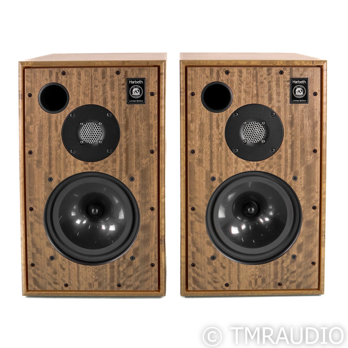 Harbeth 30.2 40th Anniversary Bookshelf Speakers; Silver Eucalyptus Pair