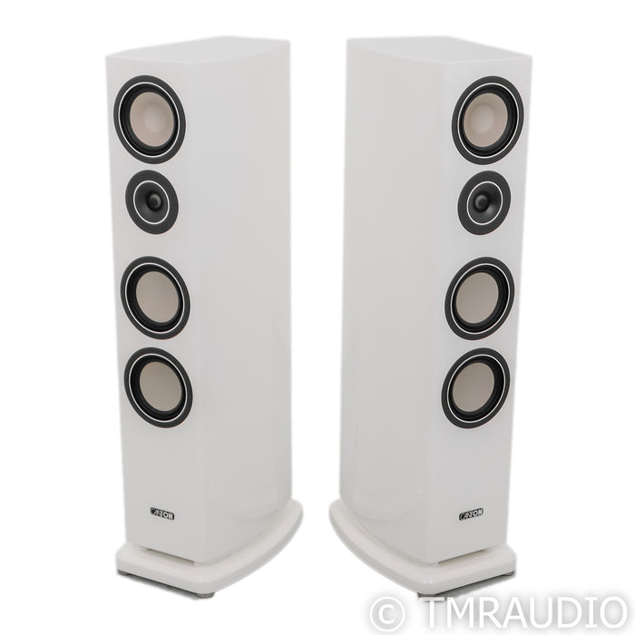 Canton Reference 8K Floorstanding Speakers; White Pair; Warranty
