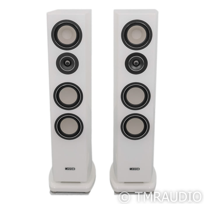 Canton Reference 8K Floorstanding Speakers; White Pair; Warranty