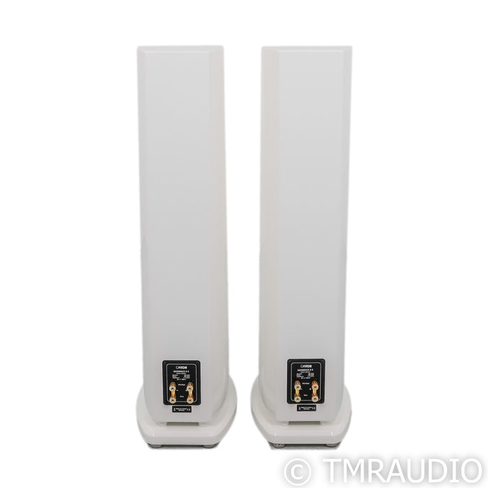 Canton Reference 8K Floorstanding Speakers; White Pair; Warranty