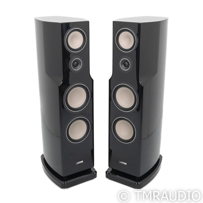 Canton Reference 3K Floorstanding Speaker; Piano Black Pair