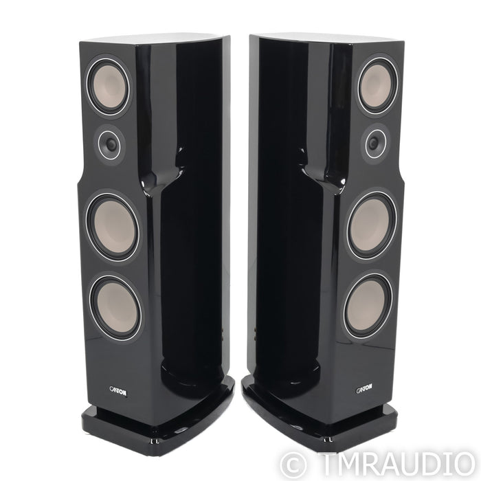 Canton Reference 3K Floorstanding Speaker; Piano Black Pair