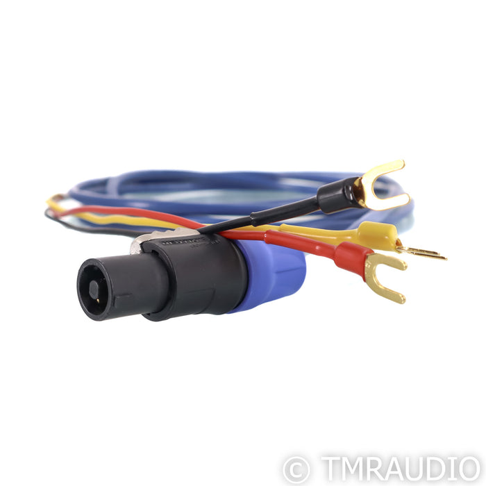 REL BassLine Blue Subwoofer Cable; 3m Speakon Interconnect