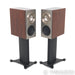 KEF Reference 1 Bookshelf Speakers; Gloss Rosewood Pair w/ Stands