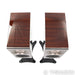 KEF Reference 1 Bookshelf Speakers; Gloss Rosewood Pair w/ Stands