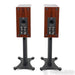 KEF Reference 1 Bookshelf Speakers; Gloss Rosewood Pair w/ Stands
