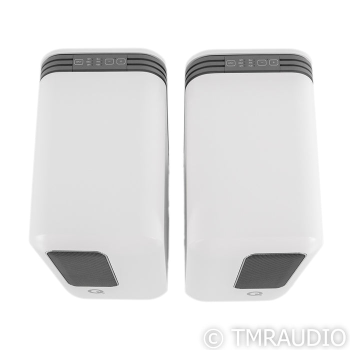 Q Acoustics Q Active 200 Powered Bookshelf Speakers; White Pair (Open Box)