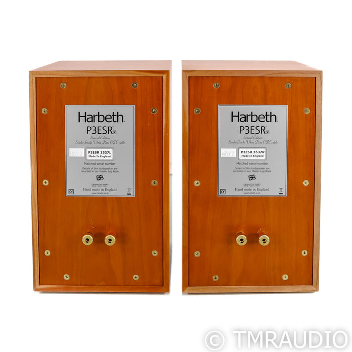 Harbeth P3ESR SE Bookshelf Speakers; Walnut Pair; Special Edition