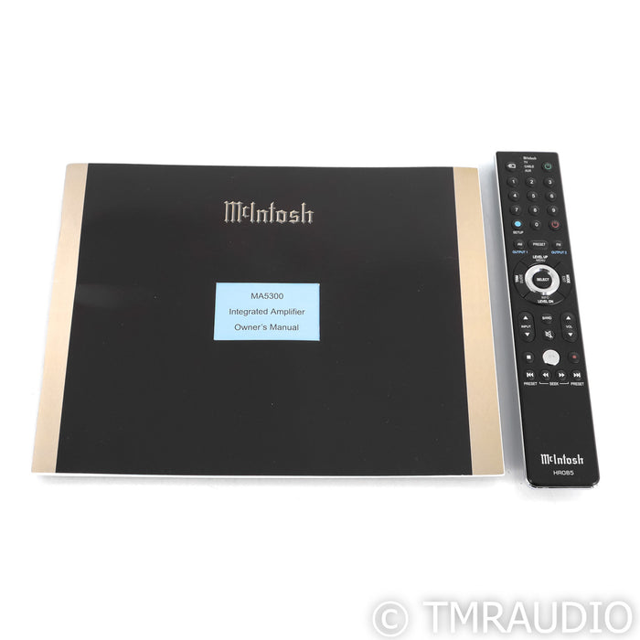 McIntosh MA5300 Stereo Integrated Amplifier / DAC; MA-5300; MM Phono