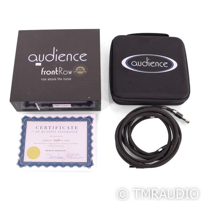 Audience frontRow XLR Cables; 2m Pair Balanced Interconnects (Open Box / Demo)