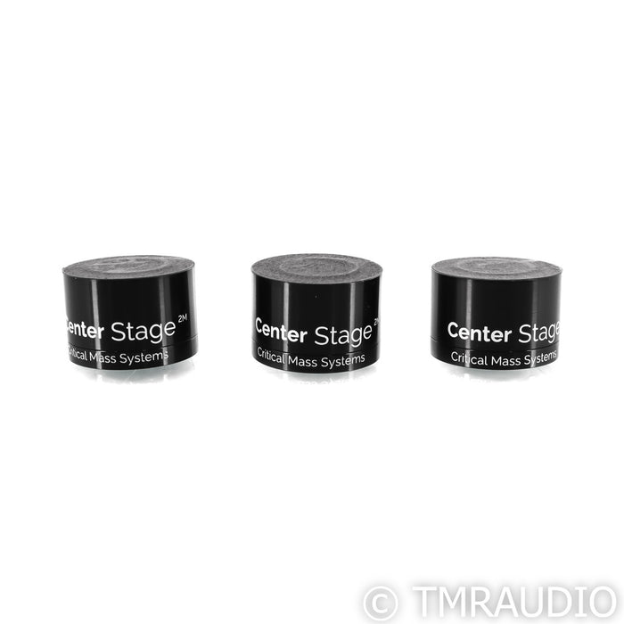 Critical Mass Systems Center Stage 2M 1.0 Isolation Footers; Set of 3; Medium