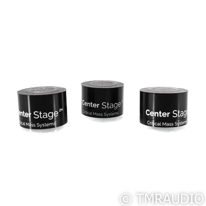 Critical Mass Systems Center Stage 2M 1.0 Isolation Footers; Set of 3; Medium