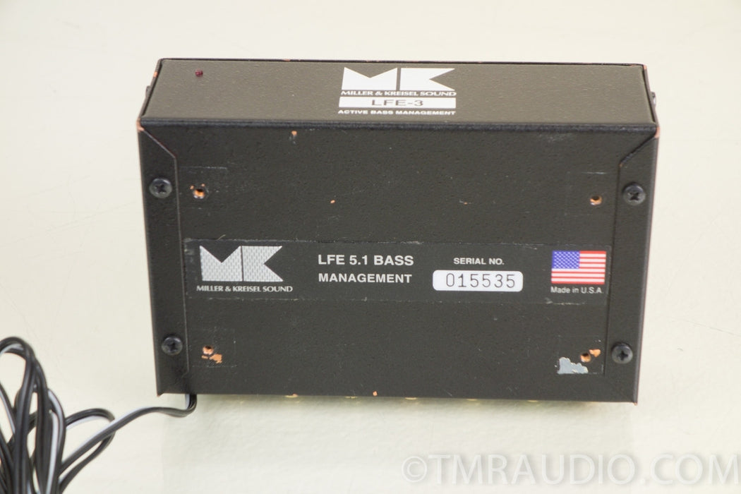 M&K Miller & Kreisel LFE-3 LFE 5.1 Active Bass Management / Crossover