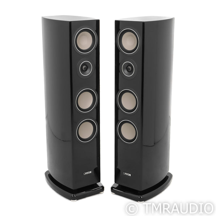 Canton Reference 8K Floorstanding Speakers; Piano Black Pair (Demo w/ Warranty)