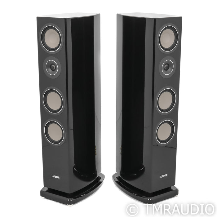 Canton Reference 8K Floorstanding Speakers; Piano Black Pair (Demo w/ Warranty)