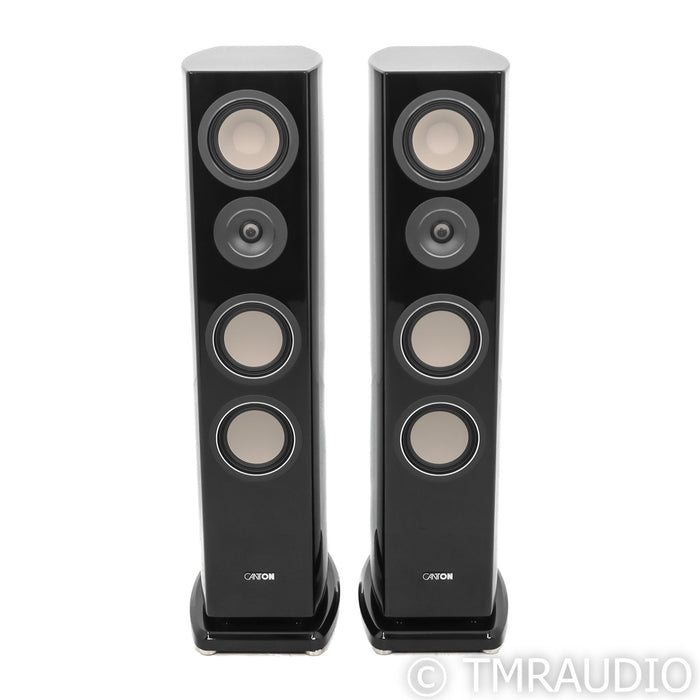 Canton Reference 8K Floorstanding Speakers; Piano Black Pair (Demo w/ Warranty)