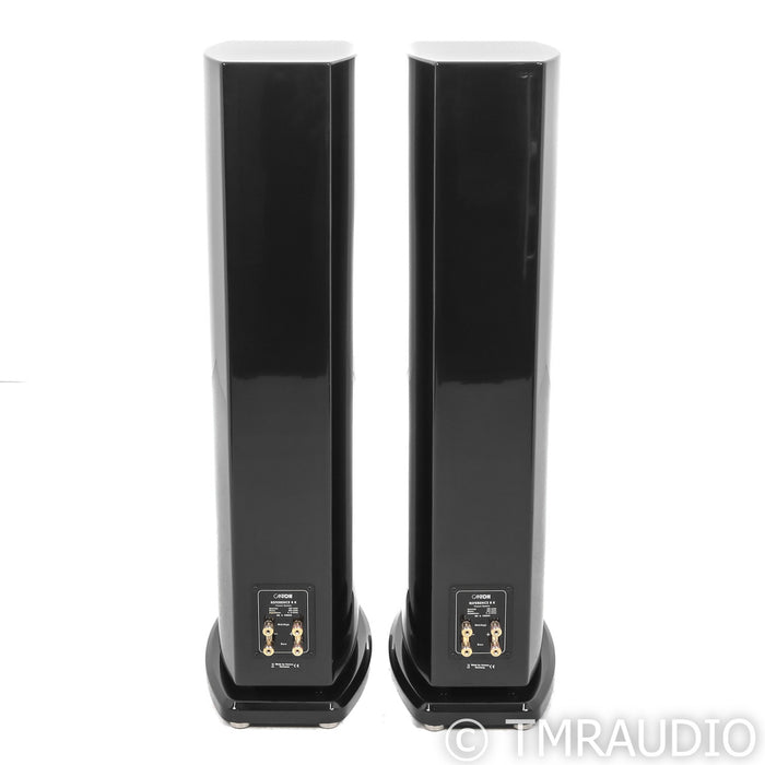 Canton Reference 8K Floorstanding Speakers; Piano Black Pair (Demo w/ Warranty)