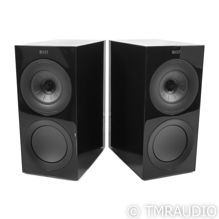 KEF R3 Meta Bookshelf Speakers; Gloss Black Pair
