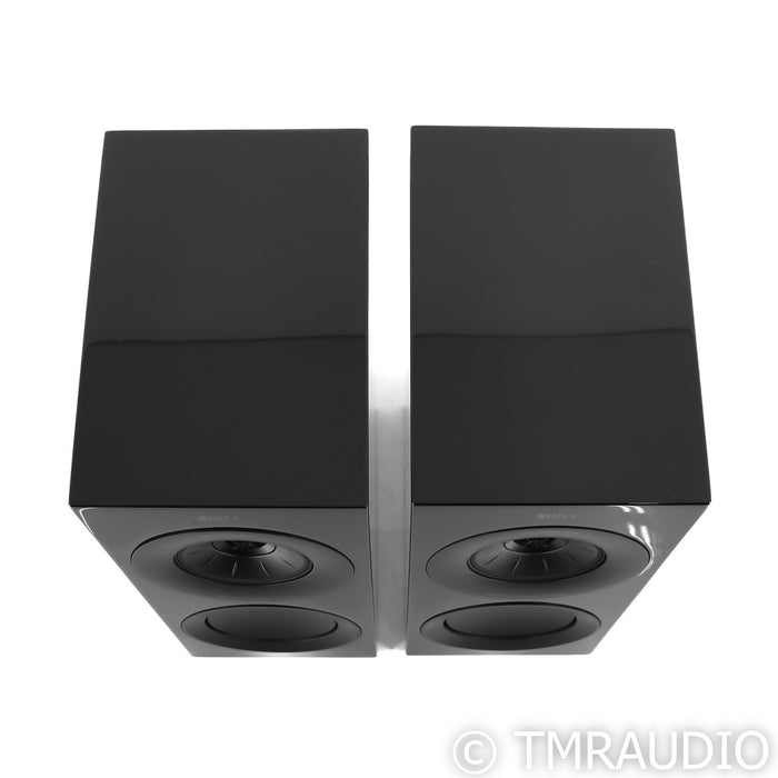 KEF R3 Meta Bookshelf Speakers; Gloss Black Pair