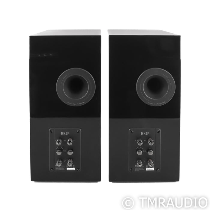 KEF R3 Meta Bookshelf Speakers; Gloss Black Pair