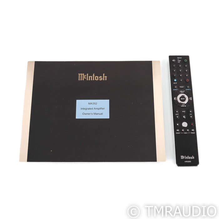 McIntosh MA352 Stereo Tube Hybrid Integrated Amplifier; MM Phono