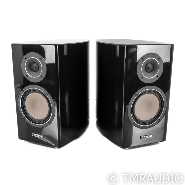 Canton Reference 9K Bookshelf Speakers; Piano Black Pair (Demo w/ Warranty)