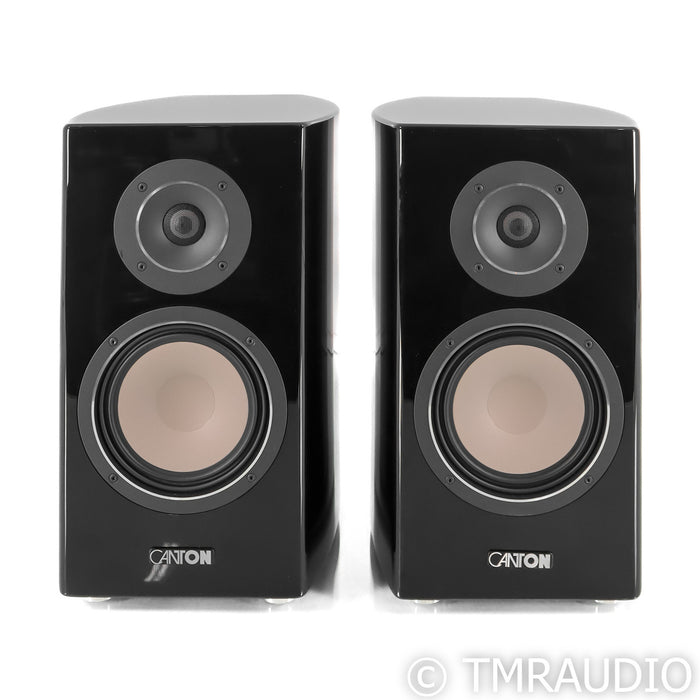 Canton Reference 9K Bookshelf Speakers; Piano Black Pair (Demo w/ Warranty)