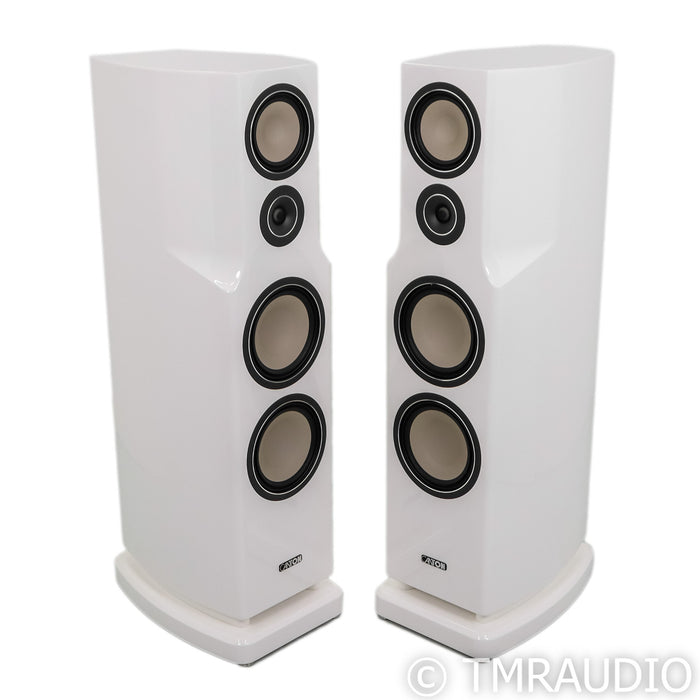 Canton Reference 3K Floorstanding Speakers; White Pair (Demo w/ Warranty)