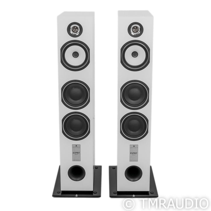 Triangle Audio Esprit EZ Antal Floorstanding Speakers; Gloss White Pair