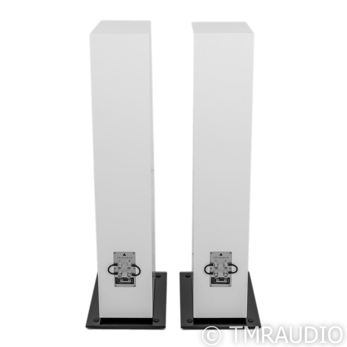 Triangle Audio Esprit EZ Antal Floorstanding Speakers; Gloss White Pair