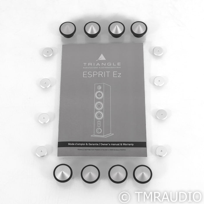 Triangle Audio Esprit EZ Antal Floorstanding Speakers; Gloss White Pair
