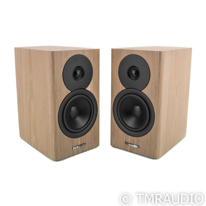 Dynaudio Evoke 10 Bookshelf Speakers; Blonde Wood Pair