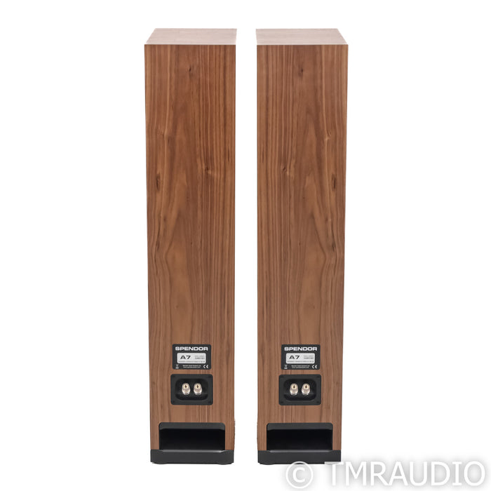 Spendor A7 Floorstanding Speakers; Walnut Pair
