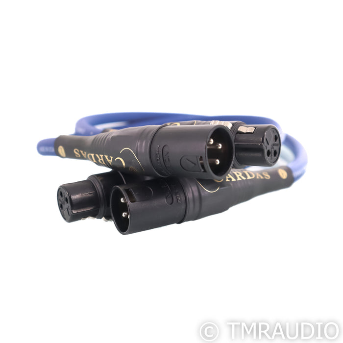 Cardas Clear Cygnus XLR Cables; 0.5m Pair Balanced Interconnects