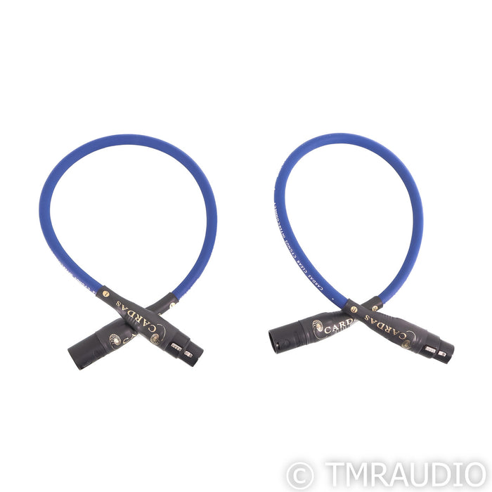 Cardas Clear Cygnus XLR Cables; 0.5m Pair Balanced Interconnects